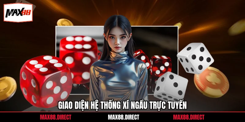 Giao diện hệ thống xí ngầu trực tuyến